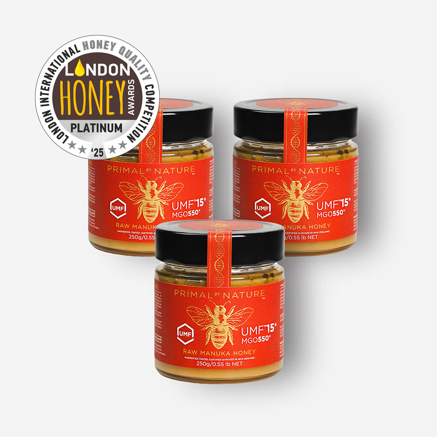 3 x 250g UMF™ 15+ Manuka Honey Bundle - Save 24%