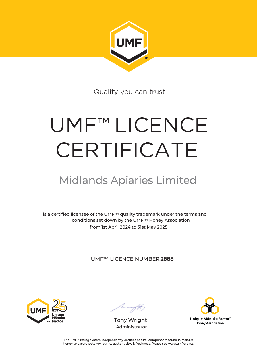 UMF 6+ / MGO 115+ Manuka Honey